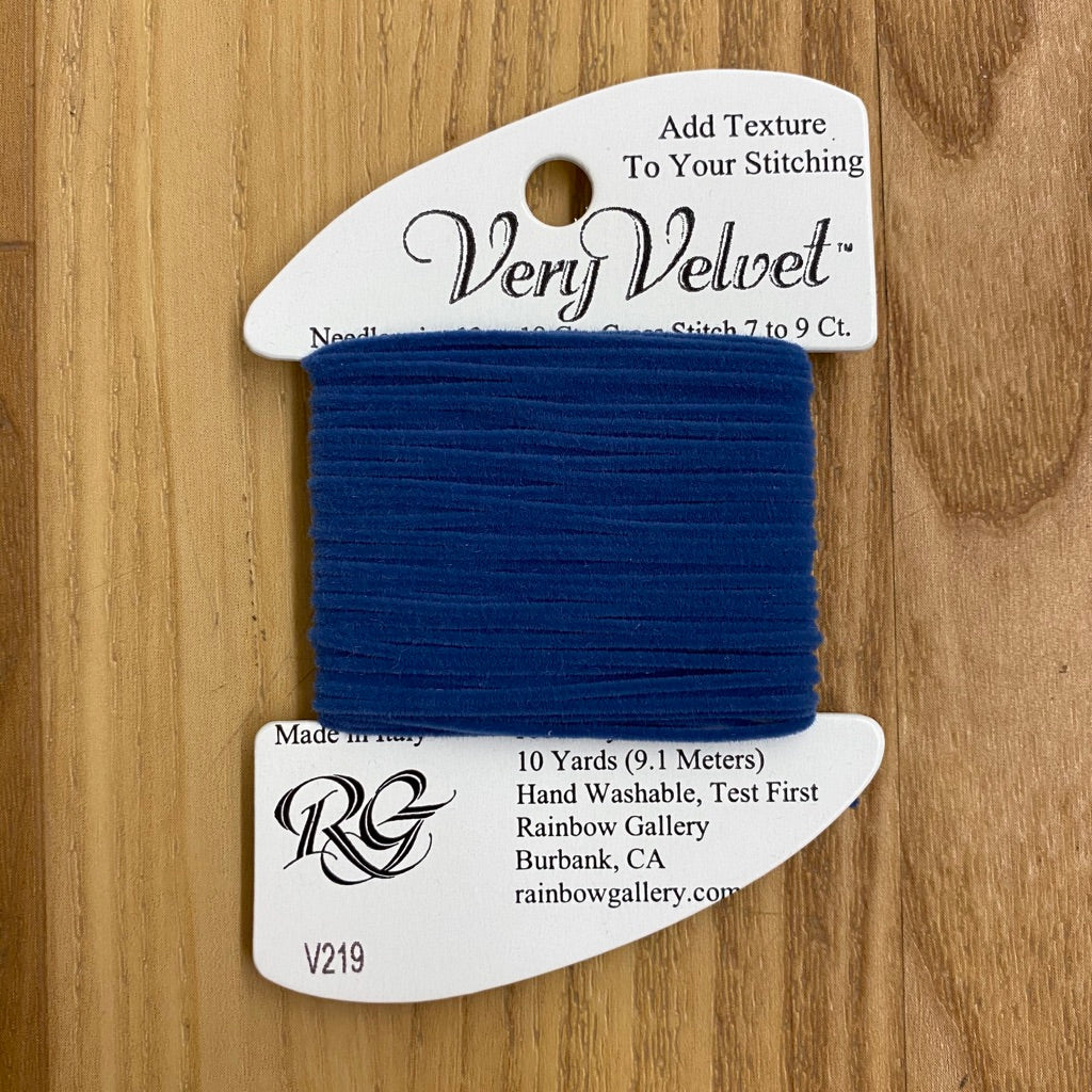 Very Velvet V219 Denim - KC Needlepoint