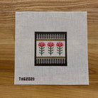 Desert Painter Square Canvas - needlepoint