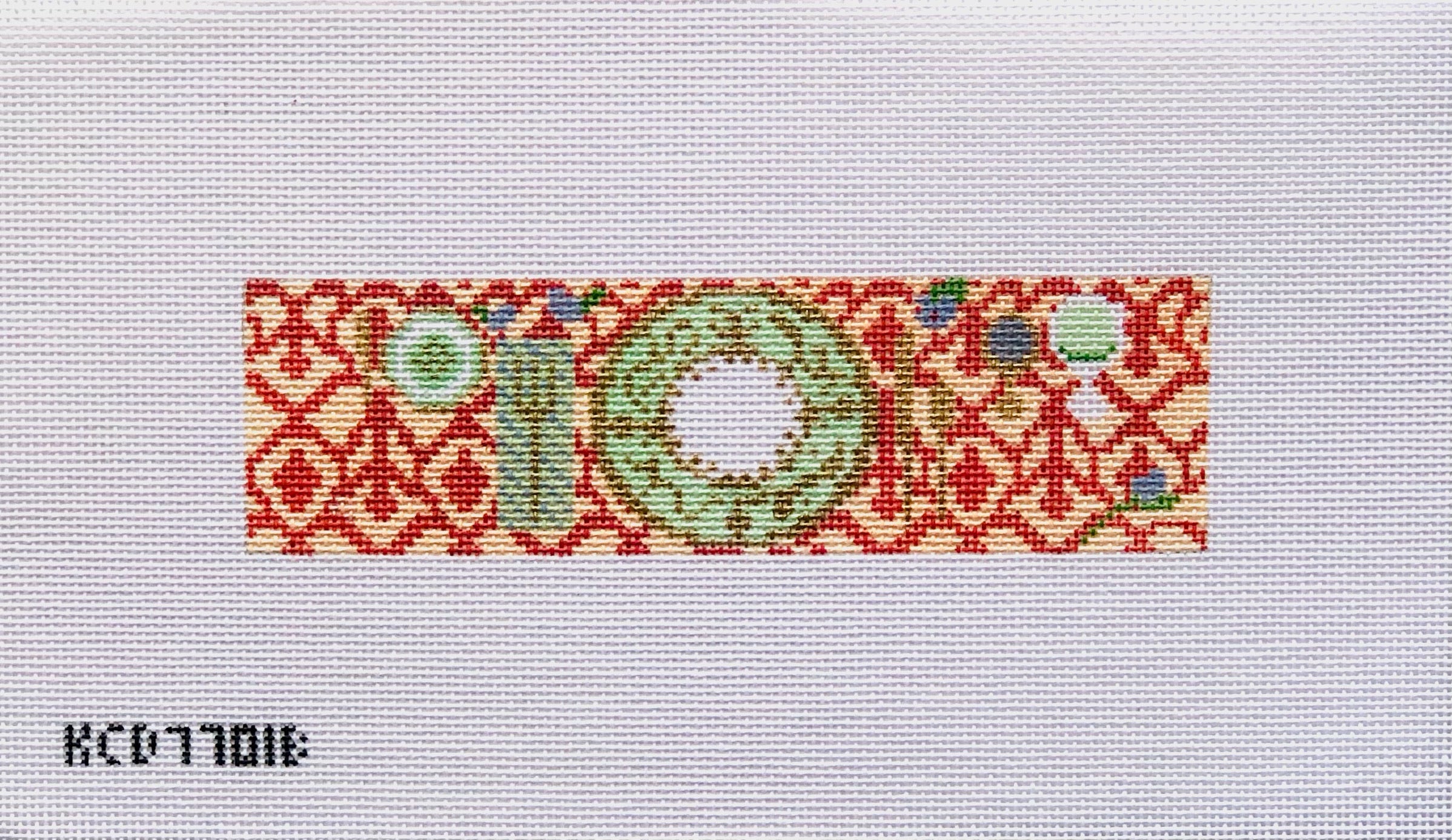 Napkin Ring Canvases - KC Needlepoint