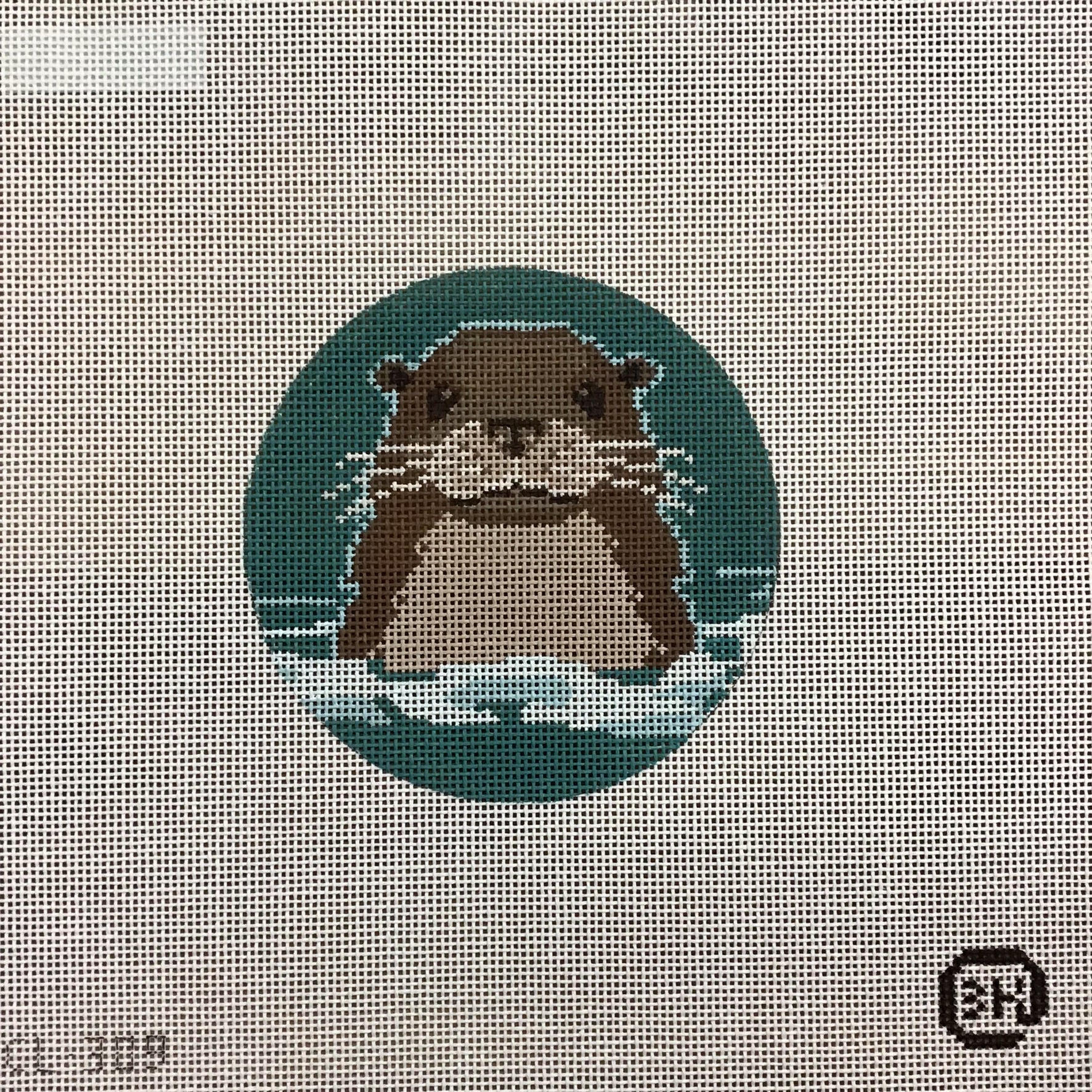 Otter Note Holder-Plastic Canvas Pattern-PDF Download