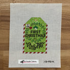 Mr. and Mrs. First Christmas Canvas - KC Needlepoint