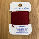 Pepper Pot Silk Card 019 Claret - KC Needlepoint