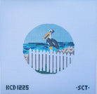 Pelican and Picket Fence Canvas - KC Needlepoint