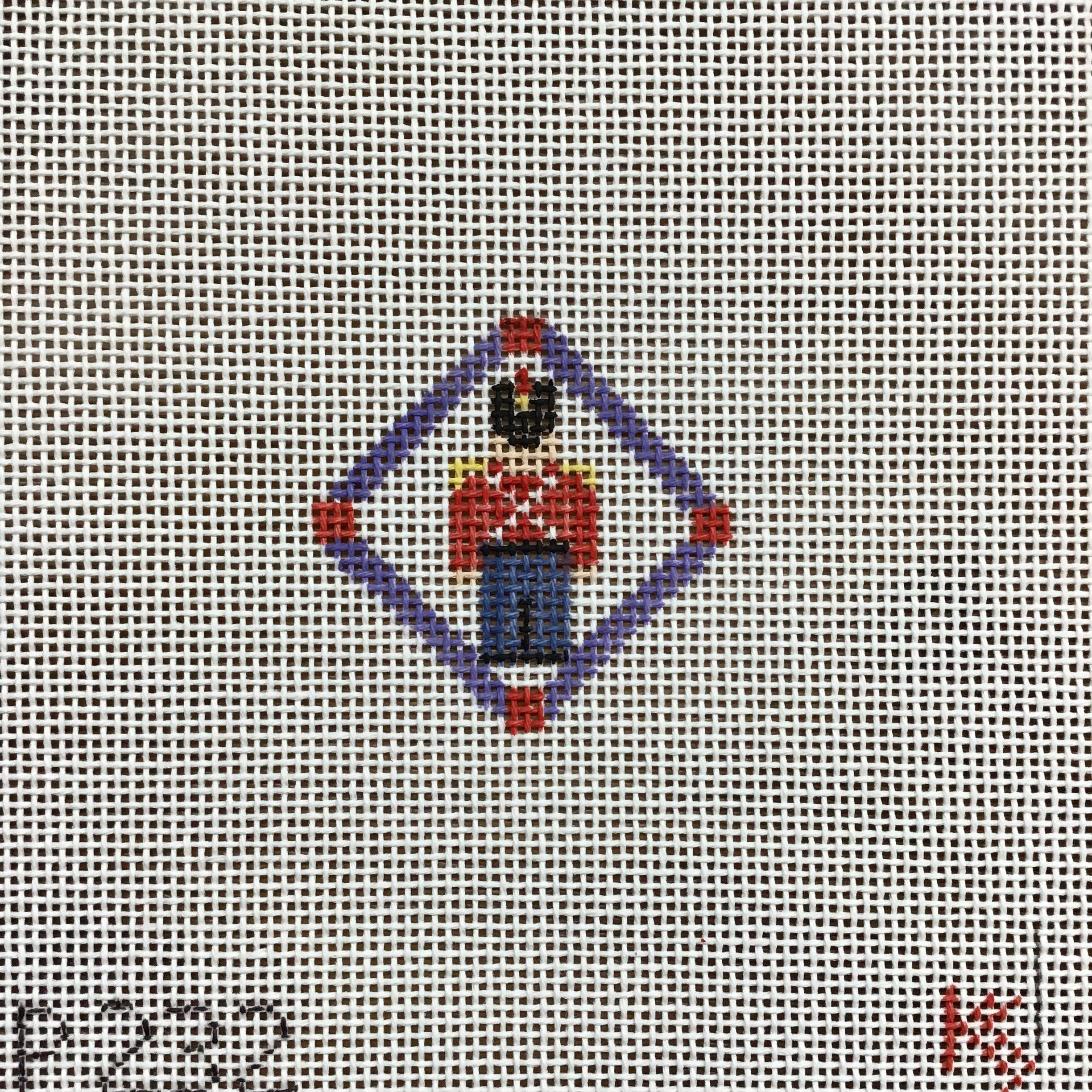 Soldier Diamond Canvas - KC Needlepoint