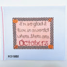 Octobers Canvas - KC Needlepoint