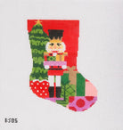 Classic Nutcracker Ornament Sized Stocking Canvas - KC Needlepoint