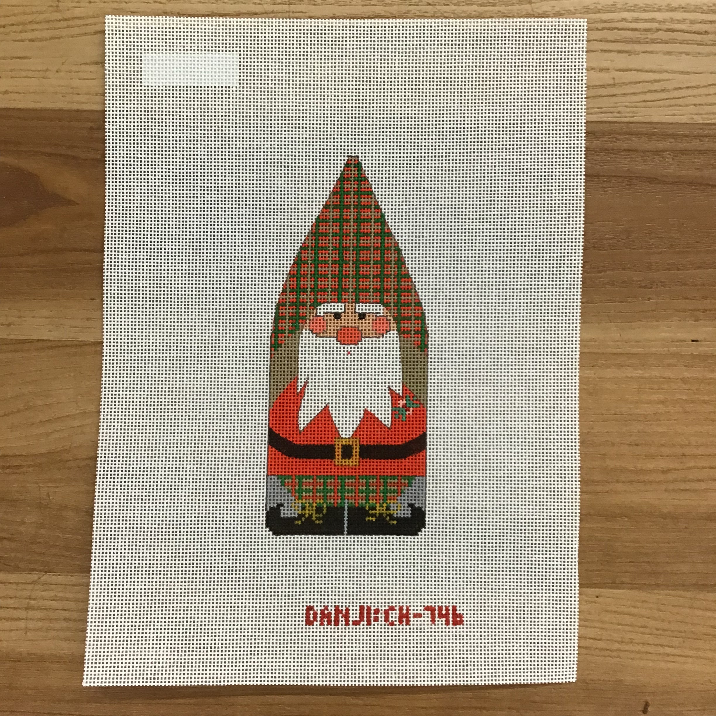 Gnoah the Gnome Canvas - KC Needlepoint