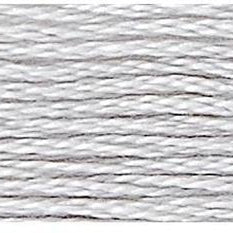 DMC 5 Pearl Cotton 01</br>Gray - KC Needlepoint