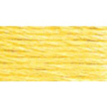 DMC 3 Pearl Cotton 727</br>Very Light Topaz - KC Needlepoint