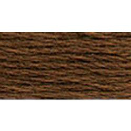 DMC 3 Pearl Cotton 801</br>Dark Coffee Brown - KC Needlepoint