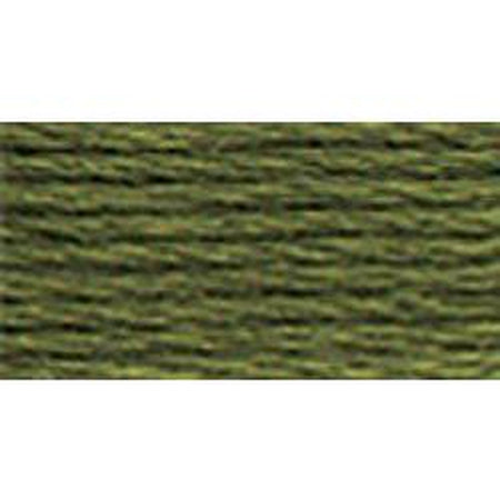 DMC 3 Pearl Cotton 3051</br>Dark Green Gray - KC Needlepoint
