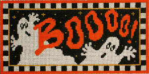 Boo Canvas - KC Needlepoint