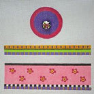 Pink Hinged Box Canvas - KC Needlepoint