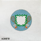 Badmitton Crest Canvas - KC Needlepoint