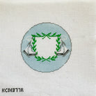 Figure Skating Crest Canvas - KC Needlepoint