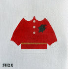 Mrs. Claus Sweater Needlepoint Canvas - KC Needlepoint