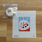 Snowman Treat Bag Canvas - KC Needlepoint