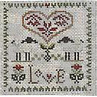 Love Canvas - KC Needlepoint