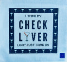 Check Liver Canvas - KC Needlepoint