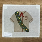 Boy Scouts Pullover Sweater Needlepoint Canvas - KC Needlepoint