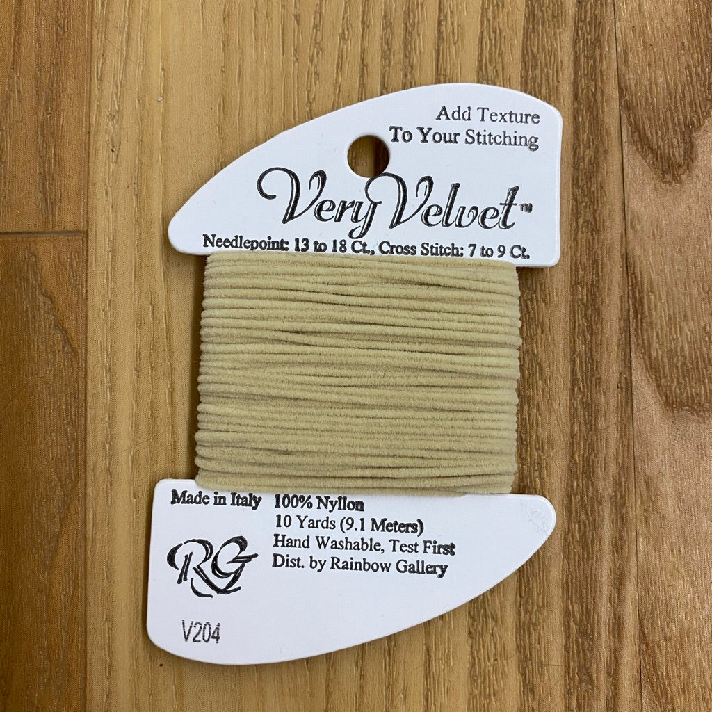 Very Velvet V204 Taupe - KC Needlepoint