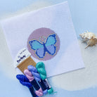 Butterfly Round - KC Needlepoint