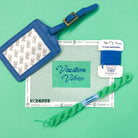 Vacation Vibes Luggage Tag Kit - KC Needlepoint