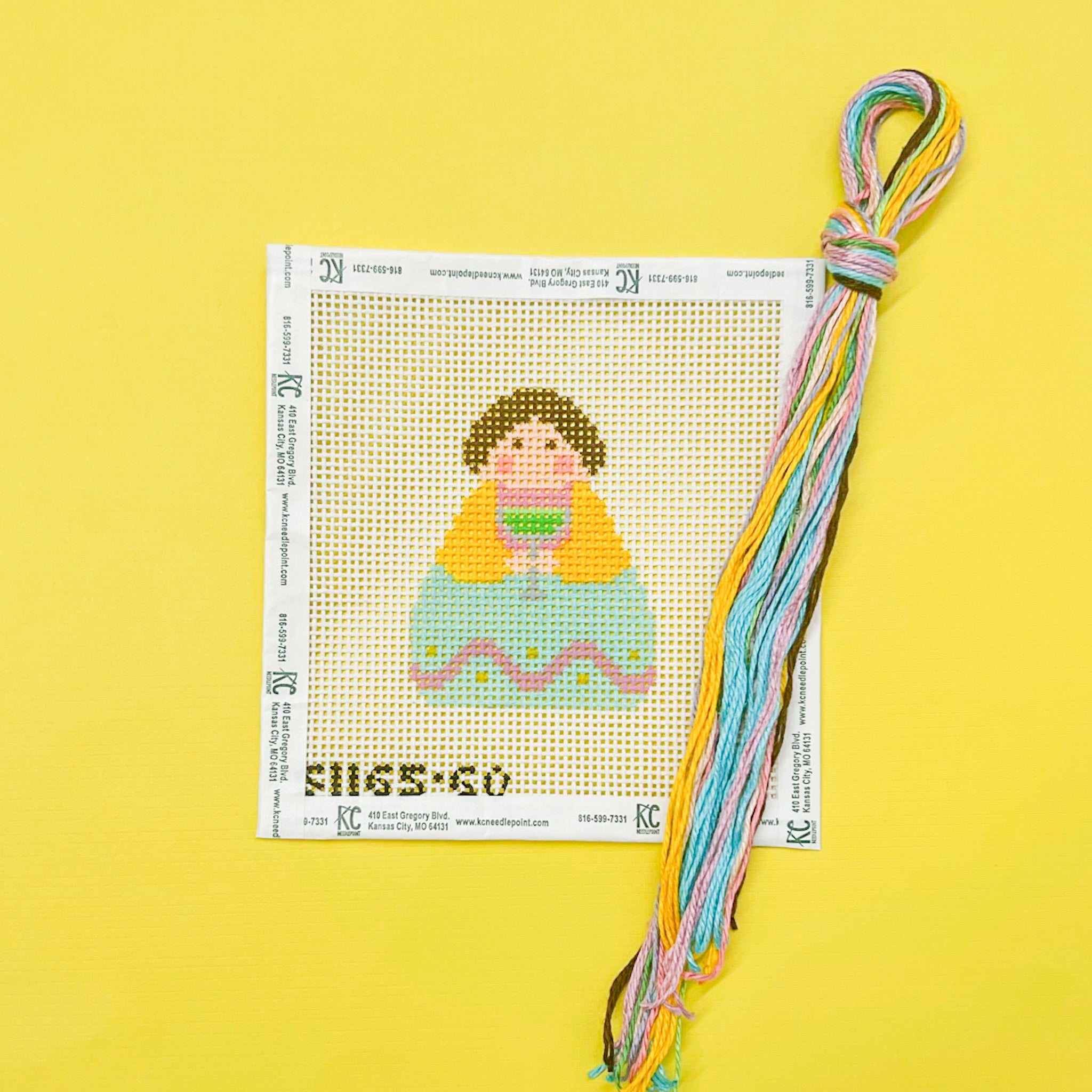 Margarita Angel Kit - KC Needlepoint