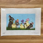 Spring Gathering Needlepoint Canvas - KC Needlepoint