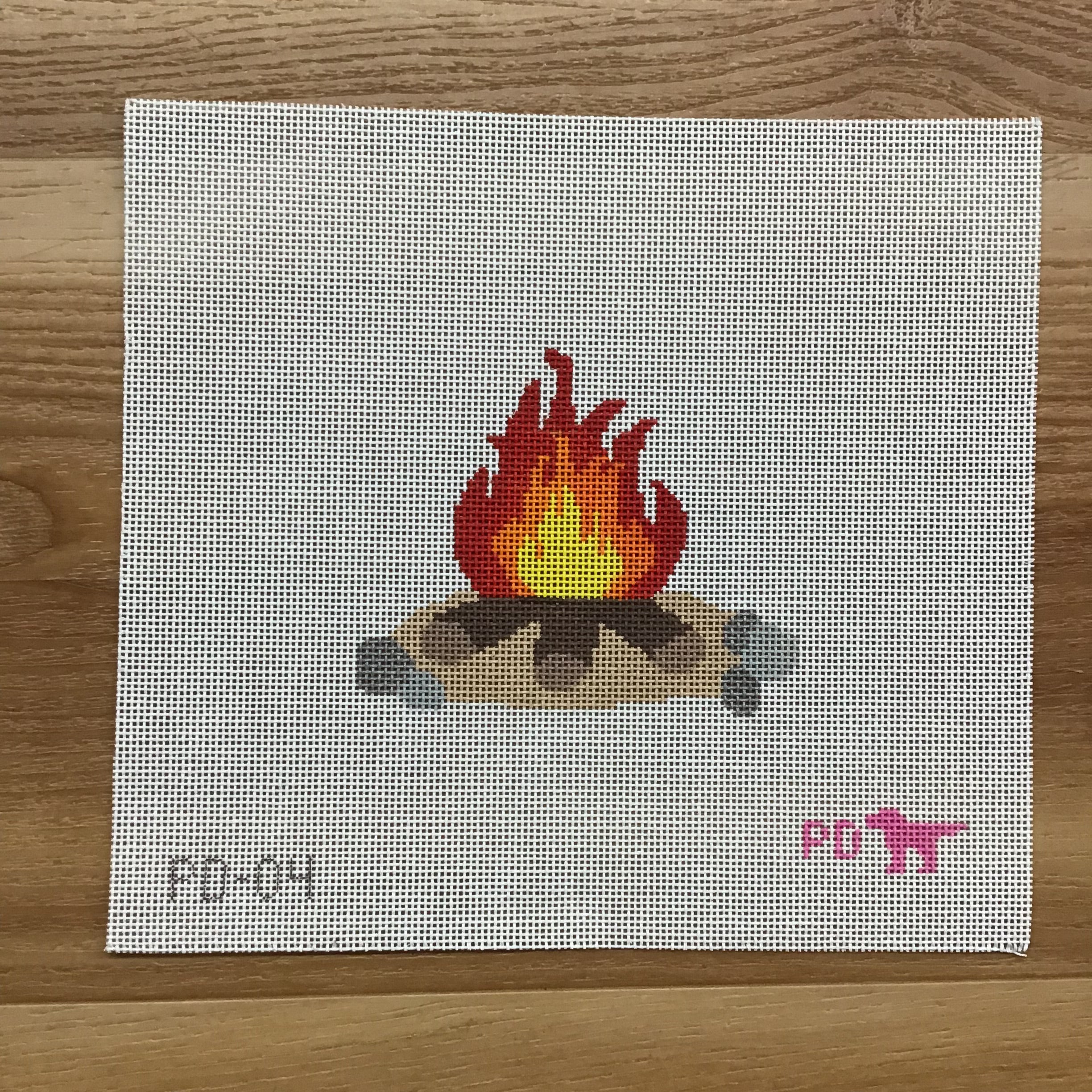 Campfire Canvas - KC Needlepoint