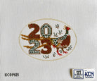 2023 Pheasant Ornament Canvas - KC Needlepoint