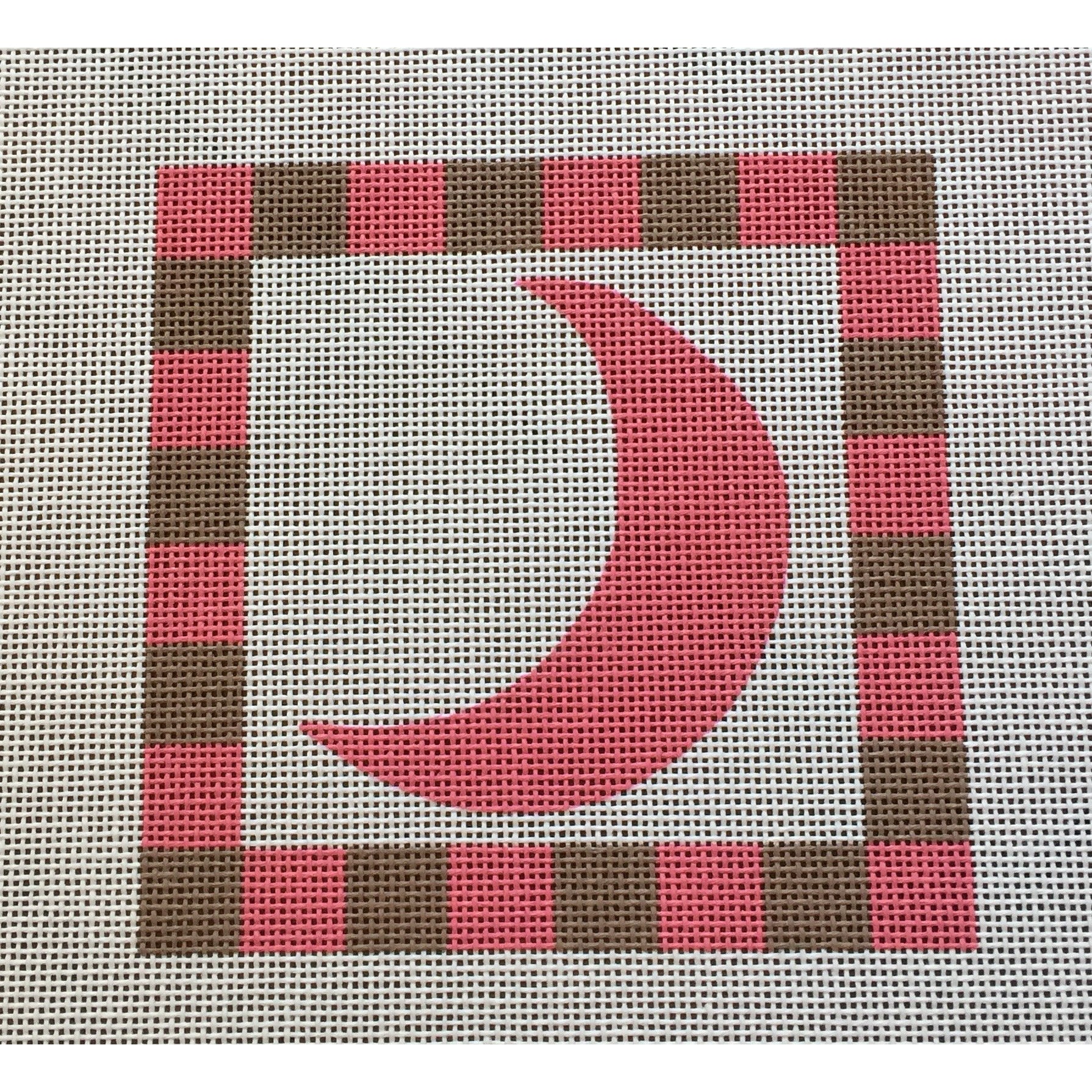 Gamma Phi Beta Moon Canvas - KC Needlepoint