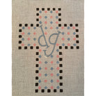 Delta Gamma Cross Canvas - KC Needlepoint