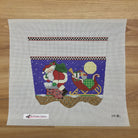 Up on the Rooftop Stocking Topper Canvas - KC Needlepoint