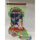 Girl at Window Stocking Canvas - KC Needlepoint