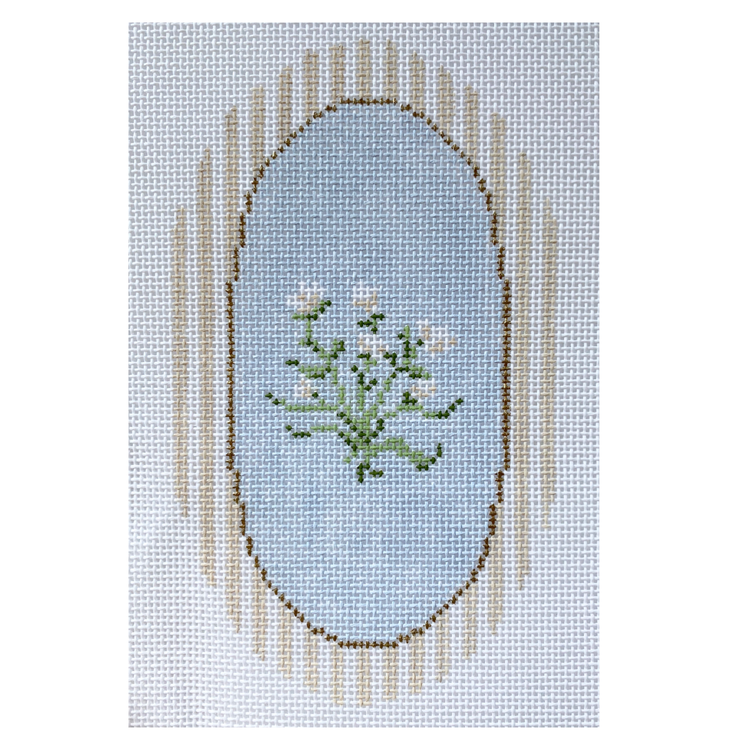 Camelia Canvas - KC Needlepoint