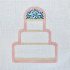 Jinny Wedding Cake Canvas - KC Needlepoint