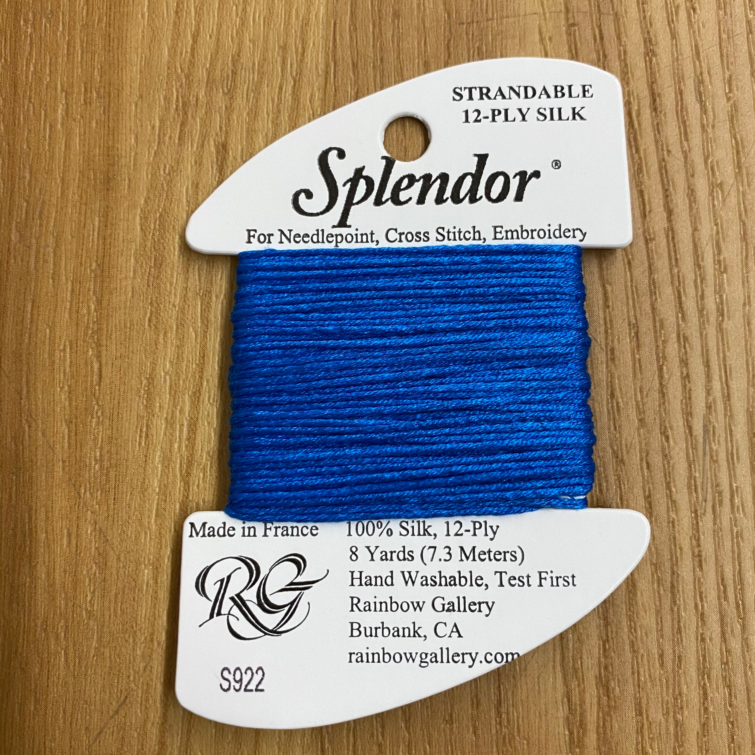 Splendor S922 Electric Blue - KC Needlepoint