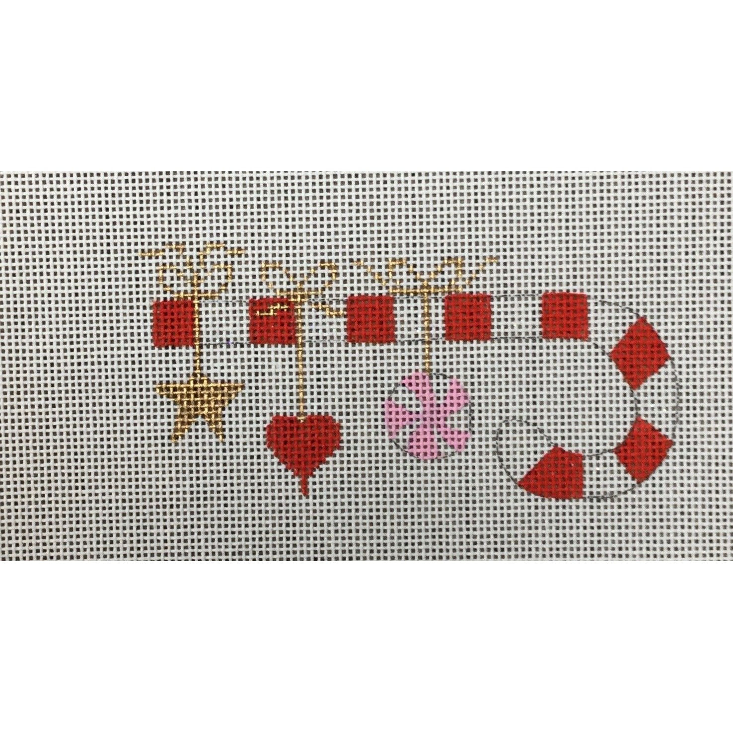 Christmas Candy Canvas - KC Needlepoint