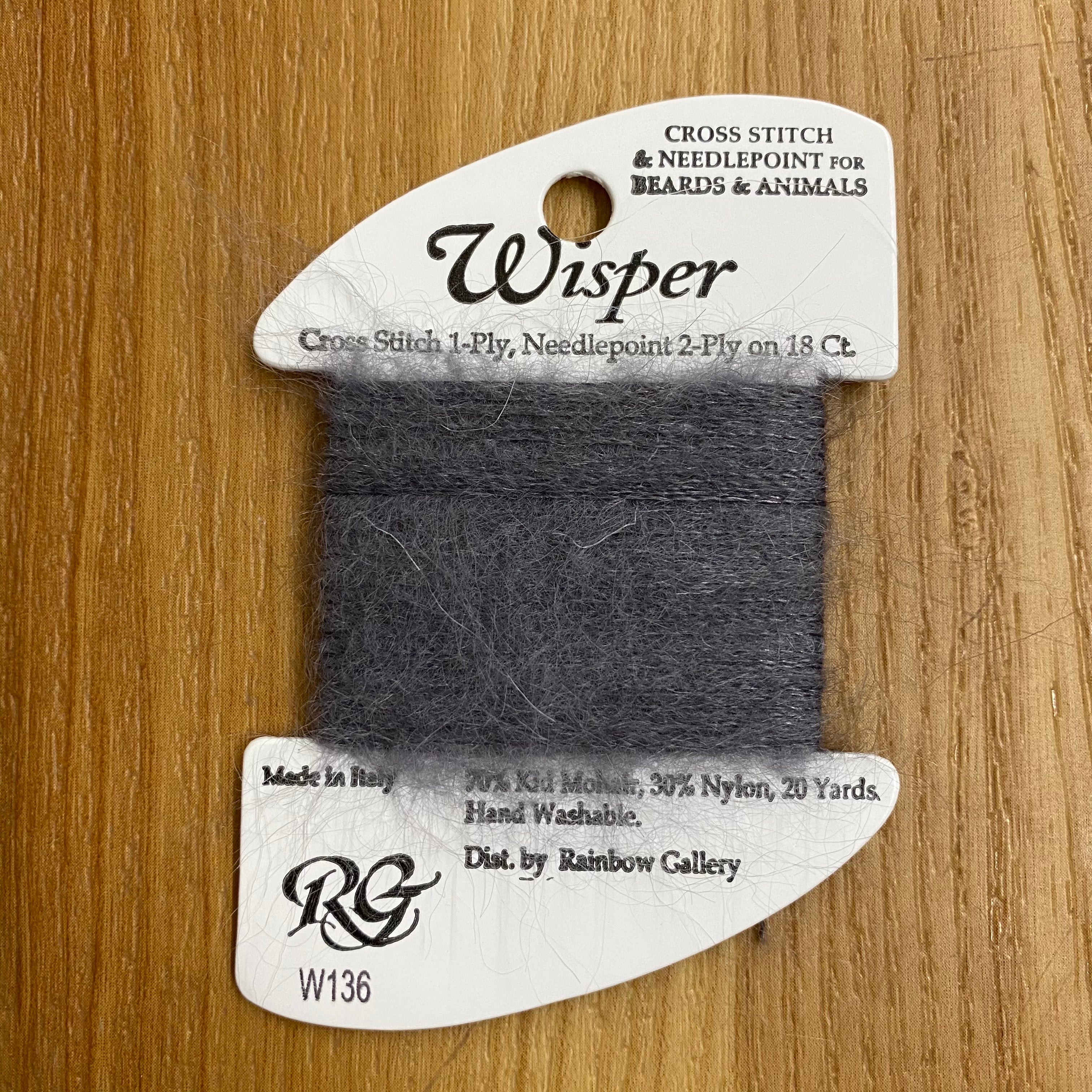 Wisper W136 Smoked Pearl - needlepoint