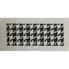 Black/White Houndstooth Card Insert Canvas - KC Needlepoint