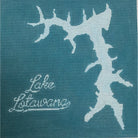 Lake Lotawana Pillow Canvas - KC Needlepoint