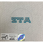 Zeta Tau Alpha Letters Canvas - KC Needlepoint