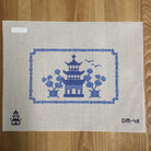 Pagoda Canvas - needlepoint