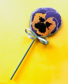 Pansy Canvas - KC Needlepoint