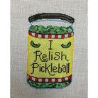 I Relish Pickleball Canvas - KC Needlepoint