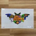 Halloween Bat Canvas - needlepoint