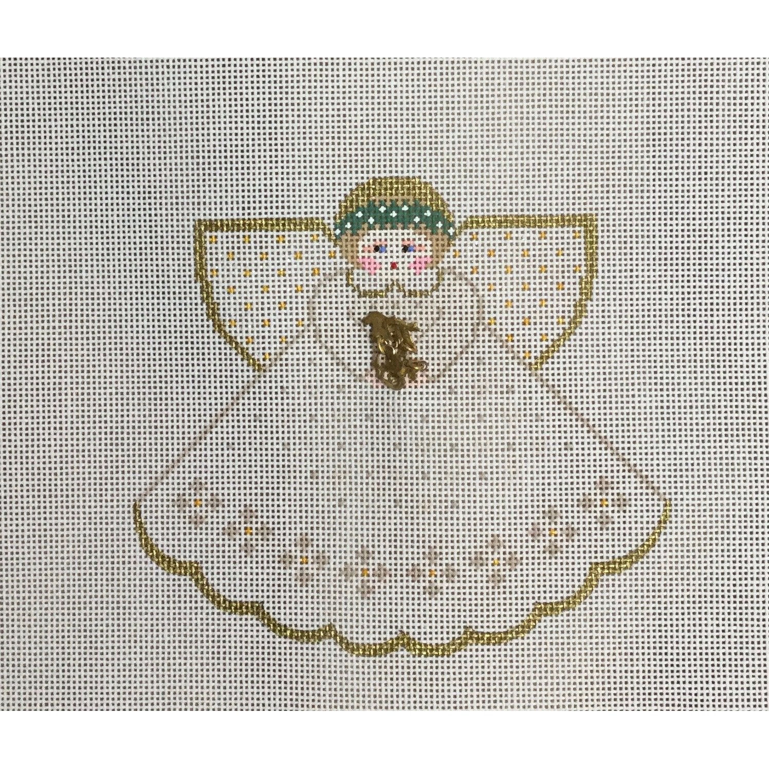 Wedding Day Angel Canvas - KC Needlepoint