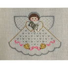 25th Anniversary Angel Canvas - KC Needlepoint