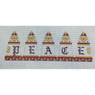 Peace 3D Bell Canvas - KC Needlepoint